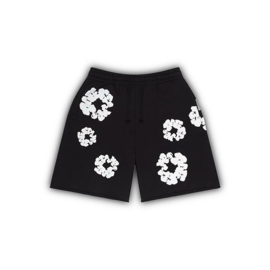 DT Wreath Shorts – Black/White